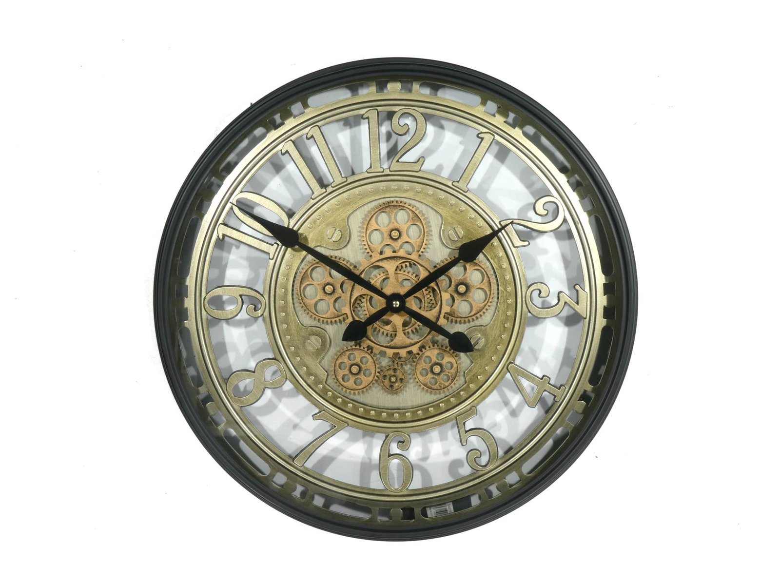 Clock Gear Open Ø54,5cm Black