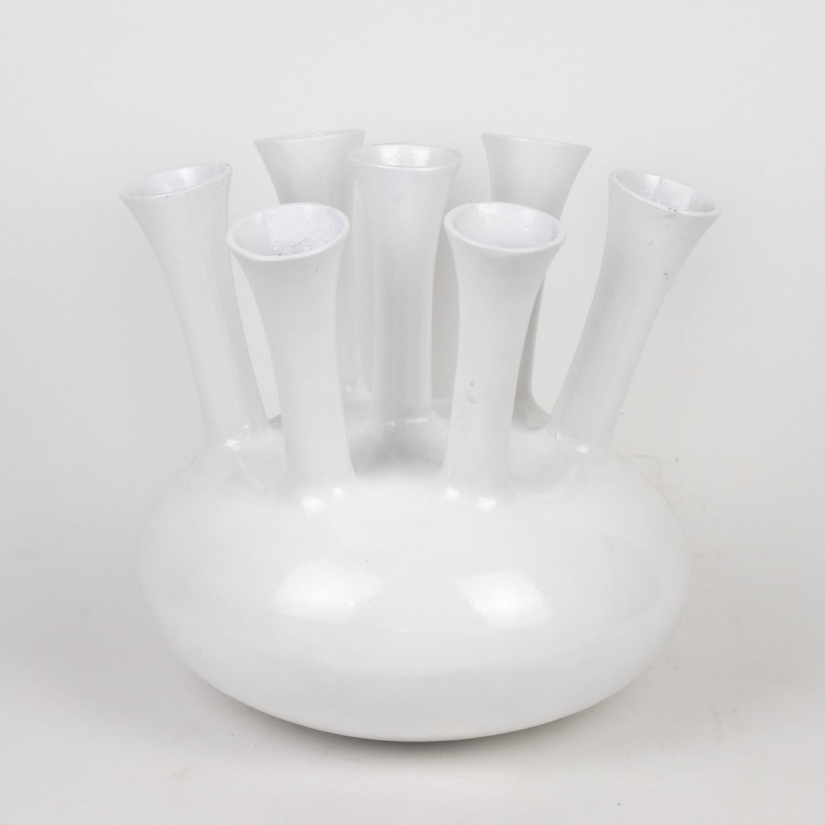 Alu Vase White O 39cm